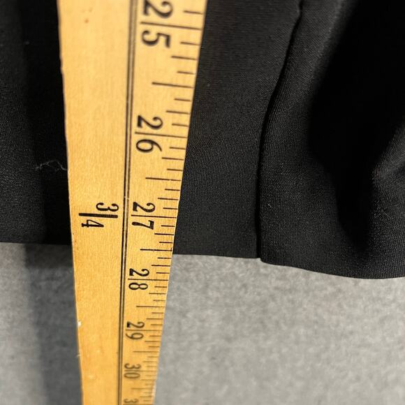 GRAVER Susan Graver LK Fusion 3/4 Sly Cutaway Hem Blazer Black Size Large - Picture 6 of 12